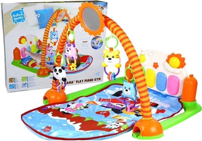 Mata Edukacyjna Dla Malucha z Pianinkiem Lusterko Mata Edukacyjna Dla Malucha z Pianinkiem Lusterko