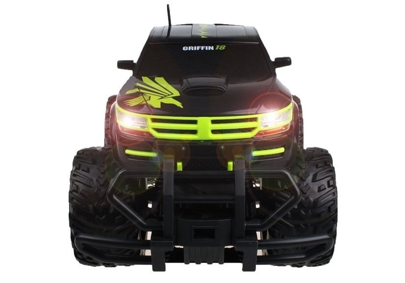 Ogromny Jeep Rampage R/C Czarny MONSTER TRUCK Ogromny Jeep Rampage R/C Czarny MONSTER TRUCK