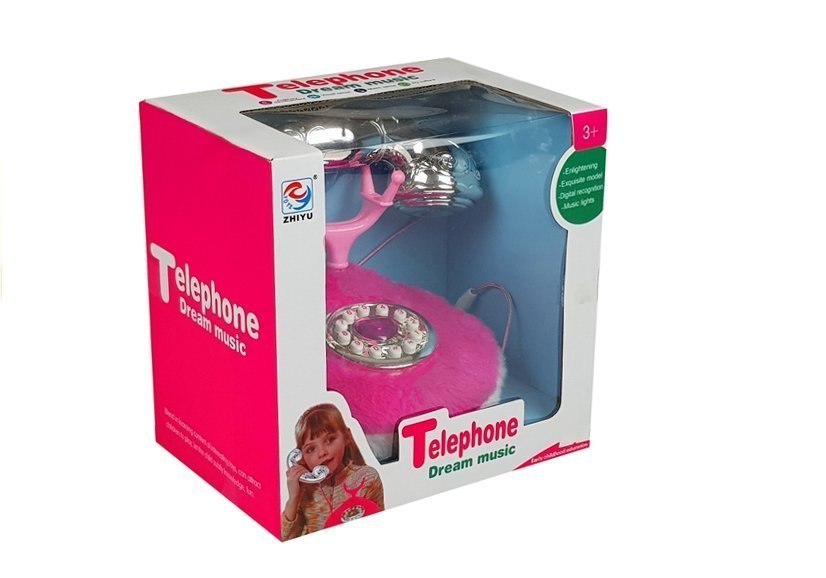 Puszysty Miękki Telefon z Słuchawką Pluszowy Puszysty Miękki Telefon z Słuchawką Pluszowy