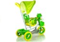 Rower Trójkołowy Kotek Zielony Dla Dzieci Rowerek
