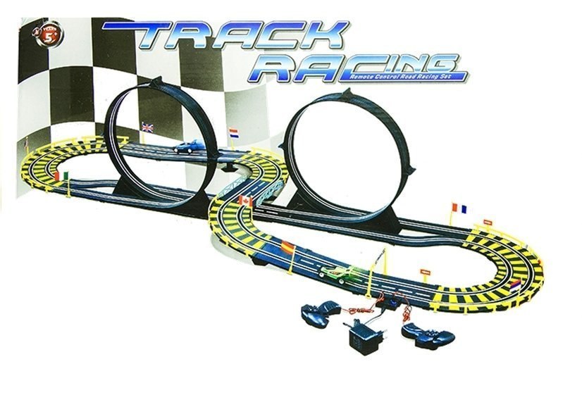 Tor samochodowy track racing + 2 auta 565cm Tor samochodowy track racing + 2 auta 565cm