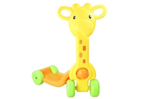 Wesoła Hulajnoga żyrafa 4koła 2 kolory 60cmx50cm Wesoła Hulajnoga żyrafa 4koła 2 kolory 60cmx50cm